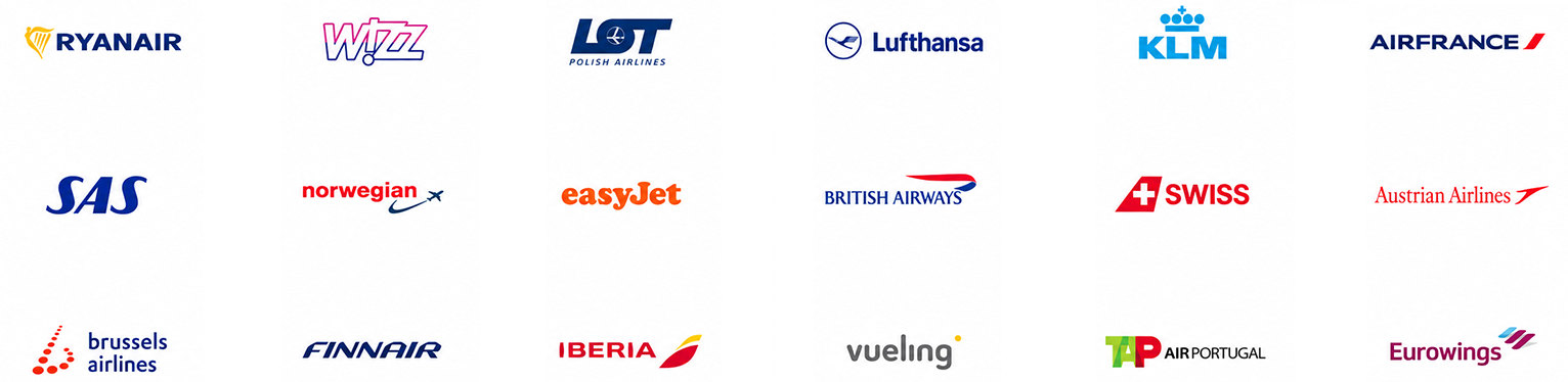 Linie lotnicze – Ryanair, Wizz Air, LOT, Lufthansa, KLM, Air France i inni przewoźnicy